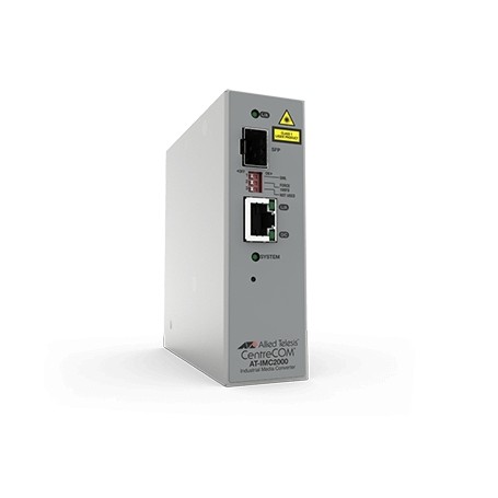 Allied Telesis AT-IMC2000T/SP-980 convertitore multimediale di rete 1000 Mbit/s 850 nm Grigio (AT-IMC2000T/SP-980)