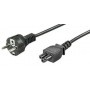 Goobay 93586 cavo di alimentazione Nero 1,8 m CEE7/7 Accoppiatore C5 (93586)
