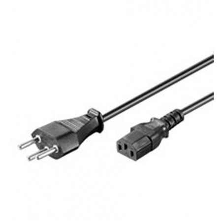 Goobay 93617 cavo di alimentazione Nero 2 m (93617)