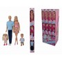 Simba Steffi Love Famiglia (Steffi, Kevin, Evi, Timmy) Tubo Display 24Pz (105738565)