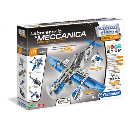Clementoni Laboratorio di Meccanica - Aerei ed Elicotteri (19035)