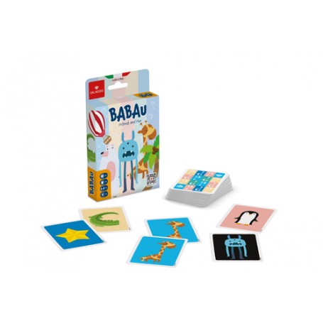 Dal Negro Babau Friends and Fun Gioco di carte di apprendimento (057092)