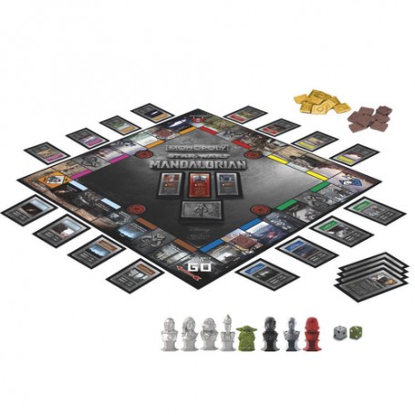 Hasbro Monopoly: Star Wars The Mandalorian Edition Bambini Gioco di guerra (F1276103)