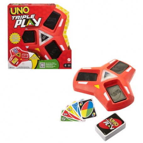 Mattel Games UNO Triple Play (HCC21)