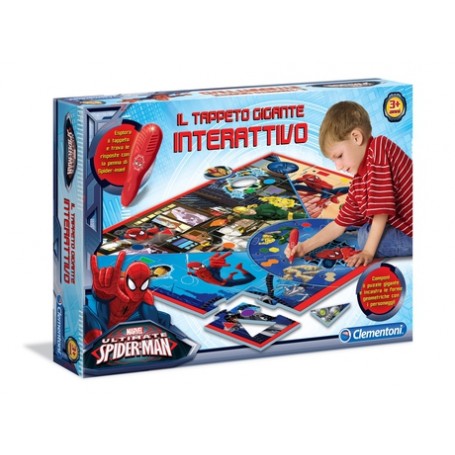 Clementoni Ultimate Spider-Man - Il Tappeto Gigante Interattivo (13276A)