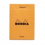 Rhodia Head stapled pad N°10 quaderno per scrivere 80 fogli Arancione (10600C)