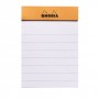 Rhodia Head stapled pad N°10 quaderno per scrivere 80 fogli Arancione (10600C)