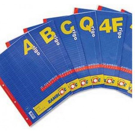 Rambloc Ricambi A4 ricambi per quaderni 210 x 297 mm (A4) 40 fogli (90505182S)