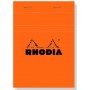 Rhodia 01320001 quaderno per scrivere A6 160 fogli Arancione (13200C)