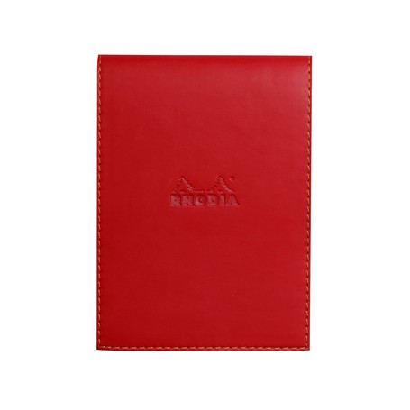 Rhodia Notepad cover + notepad N°13 quaderno per scrivere A6 80 fogli Rosso (138113C)