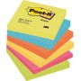 Post-It FT510283540 pouch autoadesiva Quadrato Blu, Verde, Arancione, Rosa, Giallo 100 fogli (67614)