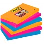 Post-It 655-6SS-EG pouch autoadesiva Rettangolo Blu, Arancione, Rosa 90 fogli (91572)