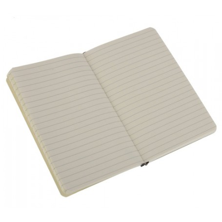 Moleskine Taccuino classico copertina morbida pagine a righe nero (QP611)