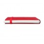 Moleskine Paper Tablet P+ a griglia puntinata copertina rigida rosso (PTNL34HF201)