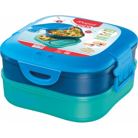 Maped Picnik Set per borsa portapranzo 1,4 L Blu, Verde 1 pz (870703)