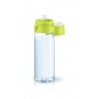 Brita Fill&Go Bottle Filtr Lime Bottiglia per filtrare l'acqua Lime, Trasparente (1016335)