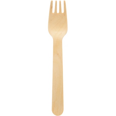 Duni 187667 forchetta monouso Legno 100 pz (187667)