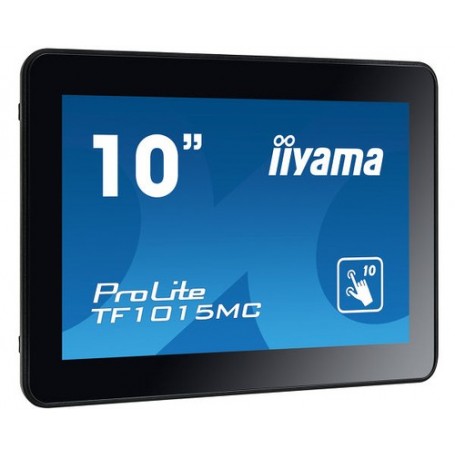 iiyama TF1015MC-B2 monitor touch screen 25,6 cm (10.1") 1280 x 800 Pixel Multi-touch Nero (TF1015MC-B2)