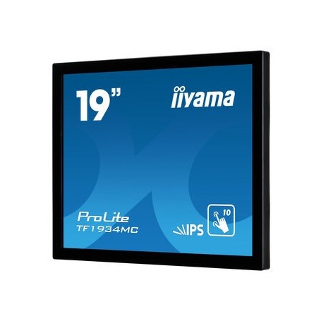 iiyama ProLite TF1934MC-B7X monitor touch screen 48,3 cm (19") 1280 x 1024 Pixel Multi-touch Nero (TF1934MC-B7X)