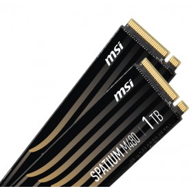 MSI SPATIUM M480 M.2 1000 GB PCI Express 4.0 3D NAND NVMe (SPATIUM-M2-1T)