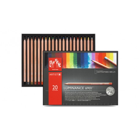 Caran d-Ache Luminance 6901 pastello colorato Multi 20 pz (6901720)