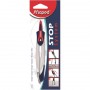 Maped Stop System Alluminio, Nero, Rosso (019600)