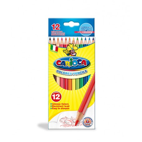 Carioca Hexagonal pastello colorato Multi 12 pz (40380)