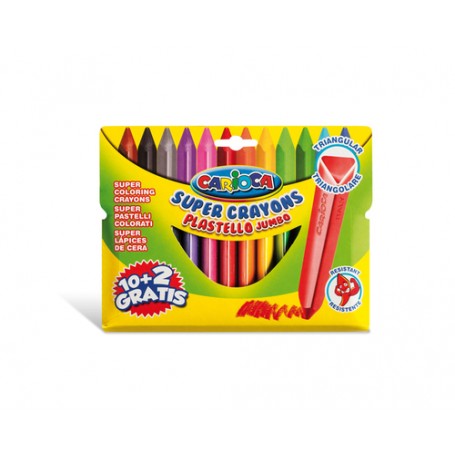Carioca Plastello Jumbo 12 pz (42671)