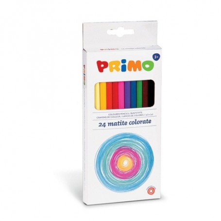 Primo 504MAT24E pastello colorato Multicolore 24 pz (504MAT24E)