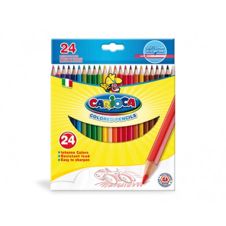 Carioca Hexagonal pastello colorato Multi 24 pz (40381)