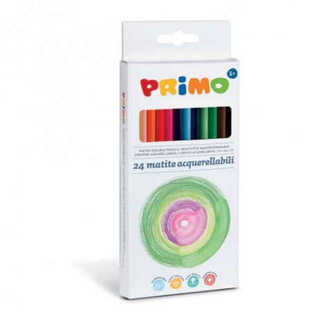 Primo 546MTRI24A pastello colorato Multicolore 24 pz (546MTRI24A)