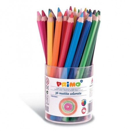 Primo 521B36 pastello colorato Multicolore 36 pz (521B36)