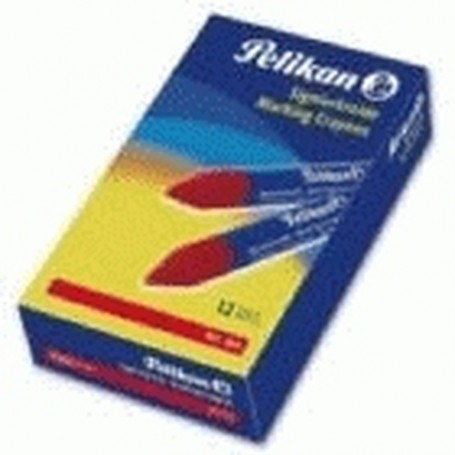 Pelikan 701086 gesso per lavagna Rosso 12 pz (701086)