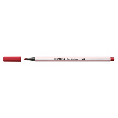 STABILO Pen 68 brush marcatore Medio Rosso 1 pz (568/50)