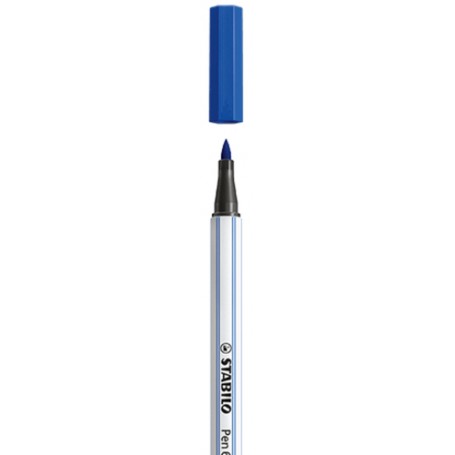 STABILO Pen 68 brush marcatore Blu 1 pz (568/32)
