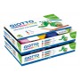 Giotto 233000 temperino Temperamatite manuale Blu, Verde, Arancione, Rosa, Giallo (233000)