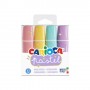 Carioca 43167 evidenziatore 4 pz Punta smussata Menta, Pesca, Porpora, Giallo (43167)