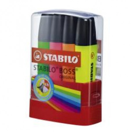 STABILO Boss Original 4 - pk evidenziatore (7004-4)