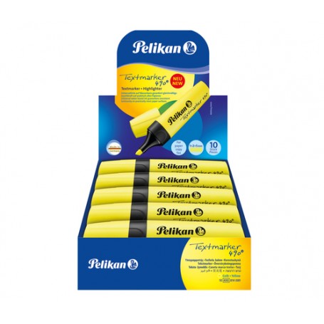 Pelikan 490 Textmarker evidenziatore 1 pz Giallo (814089)