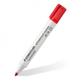 Staedtler Lumocolor 351 B WP4 marcatore permanente Tipo di punta Nero, Blu, Verde, Rosso 4 pz (351 B WP4)