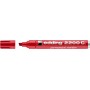 Edding 4-2200C 002 marcatore permanente Punta smussata Rosso (4-2200C 002)