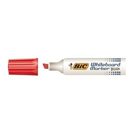 BIC Velleda 1781 evidenziatore 12 pz Punta smussata Rosso (1199178103)