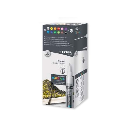 Lyra L6811120 marcatore permanente Punta sottile 12 pz (L6811120)