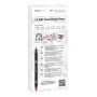 Tombow ABT-12P-2 marcatore Fine Blu, Verde, Grigio, Azzurro, Verde chiaro, Menta, Rosa, Porpora, Giallo 12 pz (PABT-12P-2)