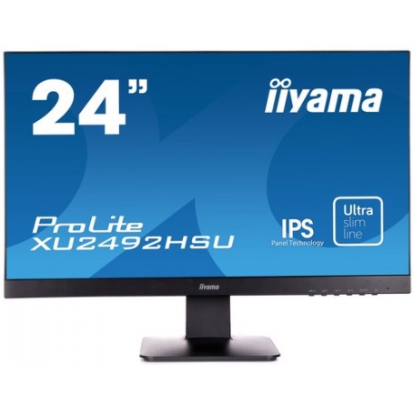 iiyama ProLite XU2492HSU 60,5 cm (23.8") 1920 x 1080 Pixel Full HD LED Nero (XU2492HSU-B1)