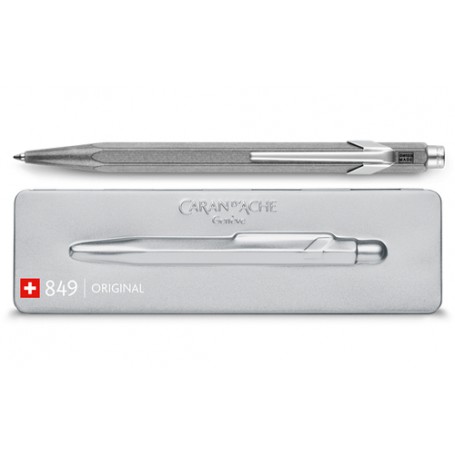 Caran d-Ache 849 ORIGINAL Blu Penna a sfera Medio 1 pz (849069)