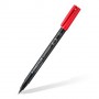 Staedtler Lumocolor 313 WP4 marcatore permanente Nero, Blu, Verde, Rosso 4 pz (313 WP4)