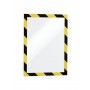 Durable Duraframe Security A4 cornice magnetica Nero, Giallo (4944-130)