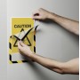 Durable Duraframe cornice magnetica A4 Nero, Giallo (4945-130)