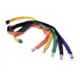 Durable Textile lanyard SOFT COLOUR Ochre tracolla Supporto per badge Metallo, Tessile Giallo (8127-135)
